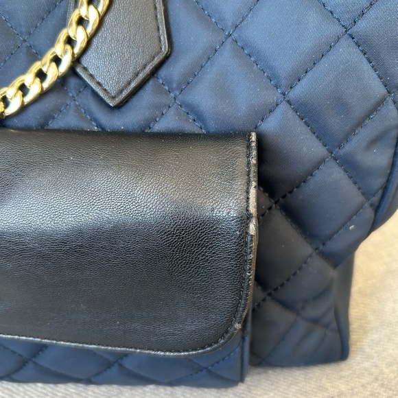 Karl Lagerfeld Navy blue quilted bag - Picture 4 of 13